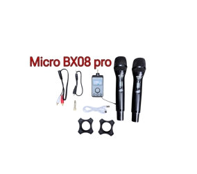 Micro BX08pro (dùng cho xe ô tô ) và loa nghe nhạc cầm tay