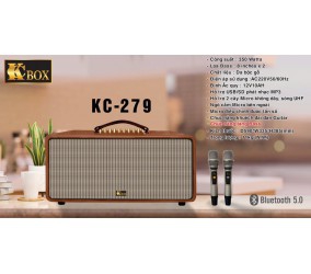 LOA KÉO KCBOX KC279(LOA ZIN)