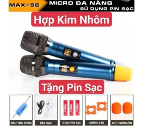 Micro không dây Max56(bản zin)