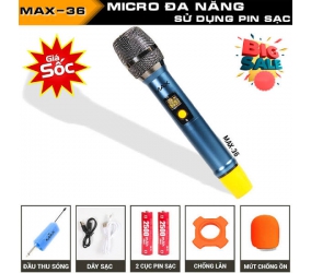 Micro max36 loại 1 micro ( bảo hành 1 năm ) hư là đổi mới