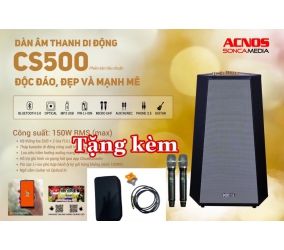 LOA XÁCH TAY DI ĐỘNG ACNOS CS500 150W ( giá cũ 7800k)