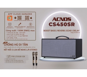 LOA XÁCH TAY DI ĐỘNG ACNOS CS450SR 150W 