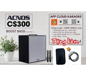 LOA XÁCH TAY DI ĐỘNG ACNOS CS300 100w (RMS)