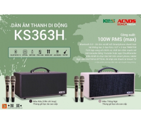 LOA XÁCH TAY DI ĐỘNG ACNOS KS363H 100W(RMS)